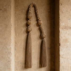 <span class=keywords><strong>D</strong></span>écoration murale en macramé à franges multicolores personnalisées, <span class=keywords><strong>d</strong></span>écoration suspendue pour la maison, salon, mariage - Product Image 5