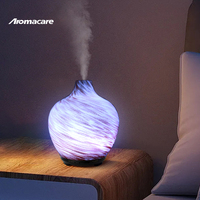 Aromacare 100Ml Vente en gros Diffuseur d'huiles essentielles d'arôme en verre 3D d'aromathérapie à ultrasons