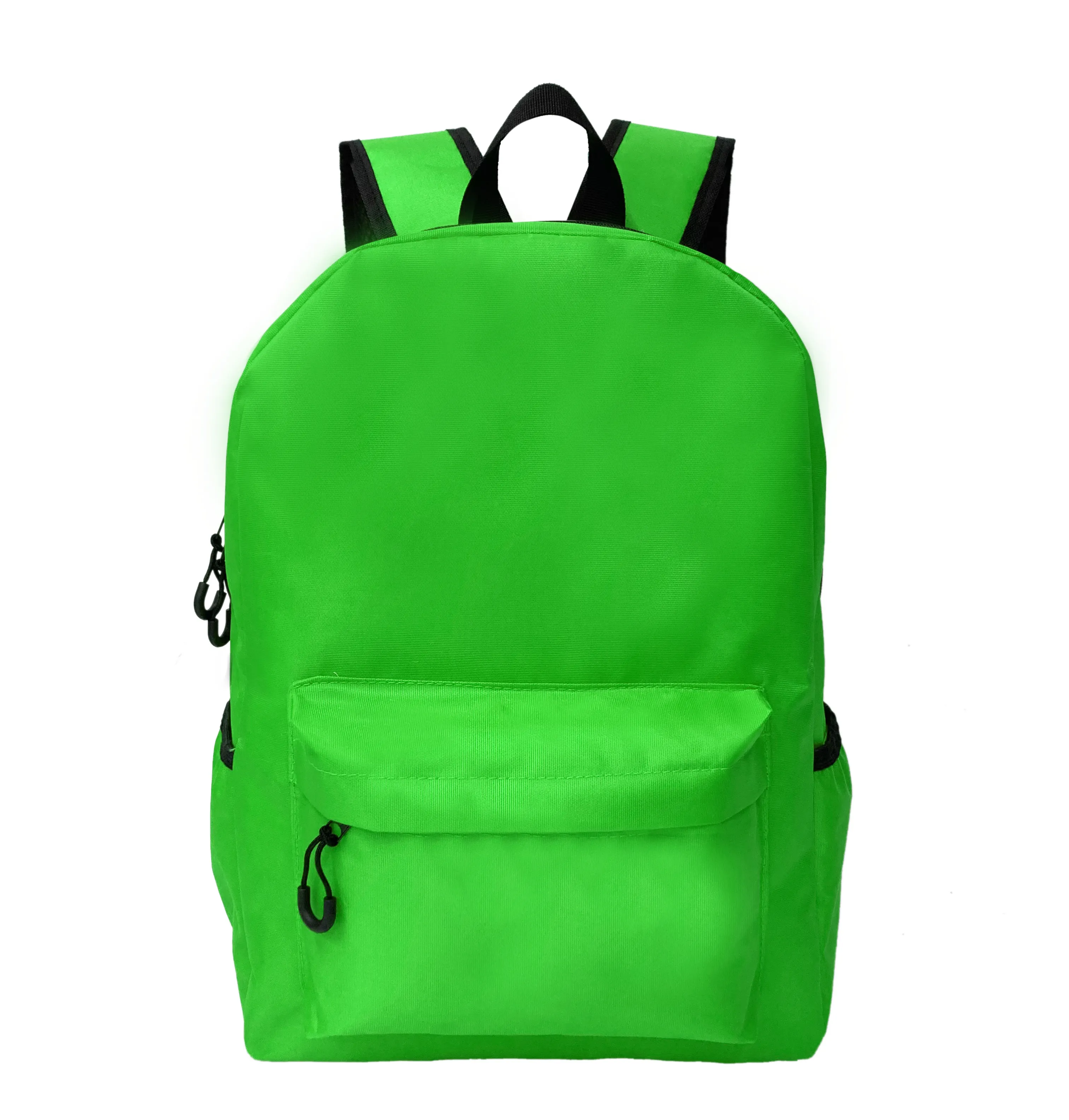 Vendita calda all'ingrosso di lusso impermeabile scuola Bookbag durevole verde semplice Design ragazze zaino scuola borse per la scuola superiore