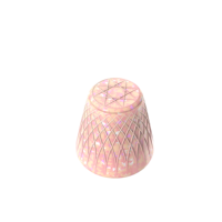 Bougies cylindriques en céramique personnalisées Relaxlines, faites à la main, aromathérapie, respectueuses de l'environnement, parfumées, longue durée, pour les fêtes