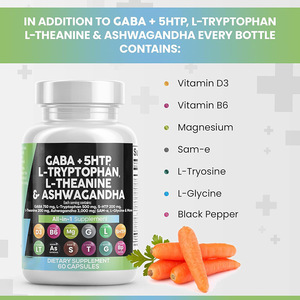 Capsules OEM L-Théanine GABA pour adultes : Apaise le stress et améliore la qualité du sommeil – Tout-en-un - Product Image 5
