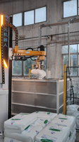 Robot de découpe automatique de sacs, machine de découpe de sacs de granulés PP, brise-sacs de 25 kg, chargeur de silo pour usine de plastique