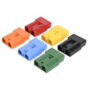 Connecteur d'alimentation rapide 2 broches 120A 600V Rouge/<span class=keywords><strong>Orange</strong></span>/Jaune/Bleu/Noir/Vert pour chariot élévateur, solaire, camping-car, <span class=keywords><strong>recharge</strong></span> - Product Image 1