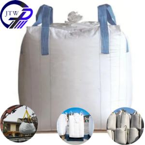 Bolsas de fibra textil jumbo (FIBC) de polipropileno (PP) tejido, ecológicas, de precio competitivo, para almacenamiento y transporte de granos a granel en polvo. - Product Image 2