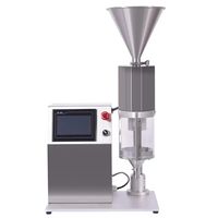 Machine de remplissage semi-automatique haute précision (0,1-1g) pour flacons de poudre lyophilisée en plastique, pour produits chimiques et de santé, garantie 3 ans