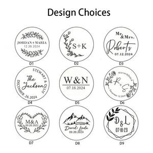 Personalized Cork <b>Coasters</b>, Custom Engraved Rustic <b>Drink</b> <b>Coasters</b>, Wedding Favors, Housewarming Gift, Reception Table Decor - Product Image 6