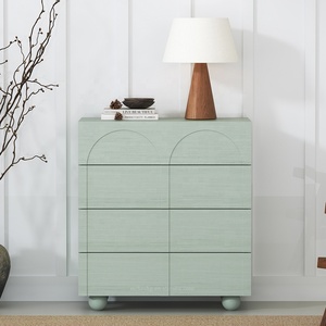 <span class=keywords><strong>Commode</strong></span> haute en <span class=keywords><strong>bois</strong></span> à 4 tiroirs pour vêtements, meuble de <span class=keywords><strong>chambre</strong></span> et de salon - Product Image 6
