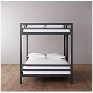 Lit superposé en métal de taille double pour hôtel design, prix de gros - Product Image 4