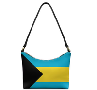 Sac à bandoulière en cuir imperméable avec drapeau de Porto Rico NICE pour le travail, sac à main à poignée supérieure, idéal pour les voyages et les tenues quotidiennes, tendance