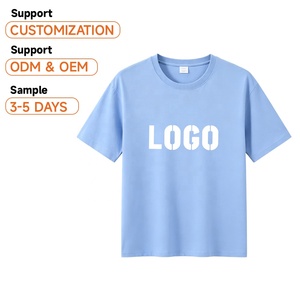 T-shirt in cotone 100% personalizzate, stampate, ecologiche, traspiranti, ad asciugatura rapida, casual, 220 grammi, in maglia, con logo, neutre - Product Image 1
