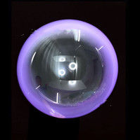 Ballon de bulles colorées, 12 pièces, dégradé clair, 18 pouces, habit bobo pré-tendu, ballon donuts transparent pour décoration de fête