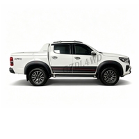 Guardabarros Delgados OEM con Reflector para Colorado S10 2015-2021, Accesorios para Camioneta 4x4, Negro Liso, Sin Perforación
