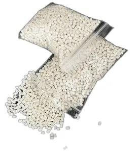 100% Biodegradable Corn Starch Pla Granules Plastic Pellets as Raw Material for Chemical Use Packaged in T-Shirt Bags