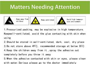 Adhesivo en aerosol inodoro Eco-Safe para sofá, asiento de coche, carpintería, transporte de construcción, sujeción instantánea con amplia aplicación - Product Image 6