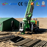 Equipo de perforación minera autopropulsado sobre orugas, hidráulico, para perforación de sondeos y extracción de muestras