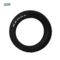 Pneu de vélo électrique LVCO Kenda 20x4.0 noir durable pour Fat Bike, 20 pouces, neige et plage, à prix abordable