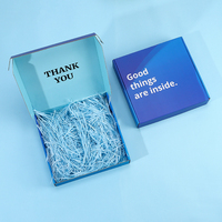 Boîte d'emballage d'expédition personnalisée grande lettre A4 taille A5 petite boîte postale en carton pour bijoux