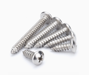 Tự Khai thác ốc vít 304 thép không gỉ/thép carbon-Đầu phẳng qua hốc-Giá xuất xưởng - Product Image 3