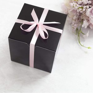 Fiesta de bienvenida del bebé Piezas <span class=keywords><strong>pequeñas</strong></span> Artesanía Joyas Gafas Caja de regalo Banquete de boda Caja negra - Product Image 4