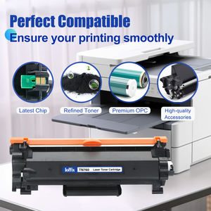 Paquete de 4 negros compatibles con cartuchos de tóner de <span class=keywords><strong>impresora</strong></span> Brother L2750DW, de color negro, compatible con el uso de la <span class=keywords><strong>impresora</strong></span> L2750DW, de 12 unidades, para la <span class=keywords><strong>impresora</strong></span> Brother, L2750DW, de 12 unidades, de color negro, de 12 unidades, 12 unidades - Product Image 5