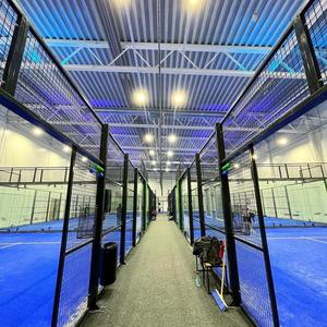 Cancha de Pádel Panorámica Completa APEX con Luces LED de 200W y Doble Recubrimiento en Polvo con <span class=keywords><strong>Zinc</strong></span> - Product Image 3