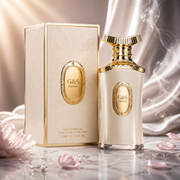 Flacons de parfum de luxe en verre avec sérigraphie, élégants, vides, capacités 50 ml et 100 ml, avec pulvérisateur à pompe et système de scellage