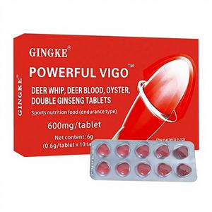 Comprimés Triangulaires Originaux de la Source Usine Ginseng Huître Maca Polysemine Amélioration de la Densité Osseuse Nutrition Sportive - Product Image 1