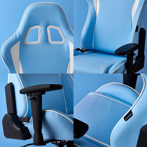 <span class=keywords><strong>Chaise</strong></span> de jeu Dxracers au design moderne, ergonomique, pivotante à 180 degrés, pour ordinateur, pour la maison - Product Image 5