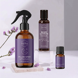 Set <span class=keywords><strong>de</strong></span> Bienestar para la Hora <span class=keywords><strong>de</strong></span> Dormir Personalizado, Spray Profesional para Almohadas, Fabricación ODM, MOQ Bajo para Tiendas <span class=keywords><strong>de</strong></span> Regalos - Product Image 4