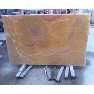 Pierre naturelle de haute qualité, marbre poli, pierre translucide, <span class=keywords><strong>onyx</strong></span> de jade <span class=keywords><strong>rouge</strong></span> rétroéclairé pour mur de fond - Product Image 1