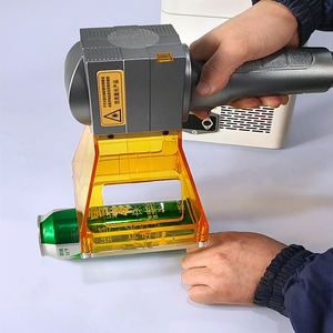 Máy Khắc Laser Cầm Tay Bằng Sợi Quang 20W Máy Đánh <span class=keywords><strong>D</strong></span>ấu Ngày Logo Máy In Hết Hạn - Product Image 1