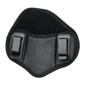 G17 Leather IWB Holster Pancake Style Quick Draw Concealed Carry Outdoor Tactical Gun Holster Black Left Hand - Product Image 1