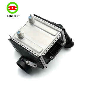 Radiateur en aluminium pour automobile, <span class=keywords><strong>prix</strong></span> d'usine OEM ODM, 6510900414 A6510900414, refroidisseur intermédiaire en aluminium pour <span class=keywords><strong>Mercedes</strong></span> Benz <span class=keywords><strong>GLC</strong></span> C253 - Product Image 2