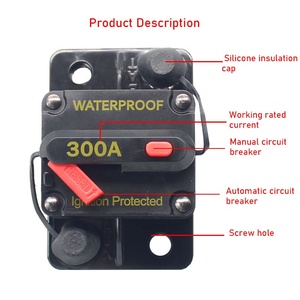 12V 24V 48V 300A Amp Auto Auto Audio Marine Boot Dc Stroomonderbreker - Product Image 2