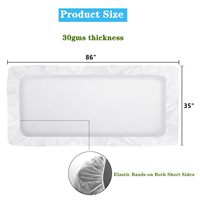 Rollo de Sábanas Desechables para Esteticistas, No Tejidas, Transpirables, Impermeables, Ecológicas, Amigables con la Piel, de Calidad, para Hoteles