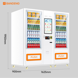 Distributeur automatique de snacks avec paiement par <span class=keywords><strong>carte</strong></span> de crédit et monnaie, écran tactile, équipement commercial pour entreprises - Product Image 4