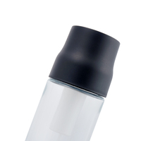 Distributeur d'huile acrylique pulvérisateur, de 100ml, verseur, vinaigre pulvérisateur, distributeur à pression d'huile
