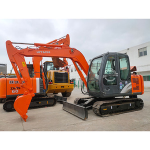 Excavadora Usada Hitachi Zx60 de Excelente Calidad a Precio Económico, Equipo de Excavación de Segunda Mano de Tamaño Pequeño Original con Cuchilla - Product Image 1