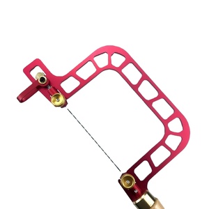 Machine à mortaiser portative pour le travail du bois avec cadre en aluminium Scie à chantourner <span class=keywords><strong>de</strong></span> qualité manuelle - Product Image 1