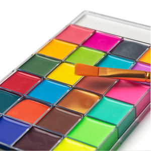 Palette de 26 peintures pour le visage et le corps à base d'huile, crémeuses, hypoallergéniques, non toxiques, pour enfants, Halloween, <span class=keywords><strong>maquillage</strong></span> de fête, kit de peinture - Product Image 2