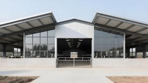 Nơi trú ẩn gia súc prefab 9x36m - 3.5m chiều cao, nhịp 6m, 30 con bò, lắp đặt nhanh chóng - Product Image 6