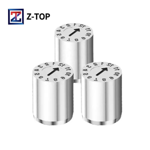 Z-TOP Tampon dateur réglable avec tampon encreur remplaçable, en caoutchouc, pour bureau, usage professionnel, notaire, destinataire, avec fonction <span class=keywords><strong>de</strong></span> <span class=keywords><strong>phrase</strong></span> - Product Image 2