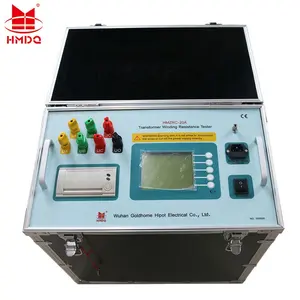 High precision automatic three phase handheld transformer DC winding low resistance tester contact loop resistance meter