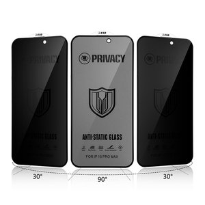 Protector de Pantalla de <span class=keywords><strong>Vidrio</strong></span> Templado con Privacidad Anti-Espía y Cobertura Total para iPhone 17 Pro Max, Dureza 9H, Venta al Por Mayor - Product Image 2