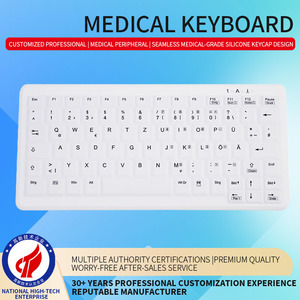 New USB 3.0 Interface Low Profile Scissor Keys Medical Hygiene <b>Keyboard</b> Industrial <b>Keyboard</b> Factory OEM Stock - Product Image 6