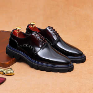 Nouvelles Bottes Classiques de Designer pour Hommes en Cuir Véritable Automne-Hiver 2026 – Confortables, Imperméables, Antidérapantes et Faciles à Enfiler pour le Travail - Product Image 3