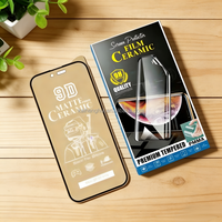 Protection d'écran en verre céramique pour OPPO RENO 15 RENO 15F RENO 15FS 5G A6 4G/5G Film anti-traces de doigts à bords incurvés 9D