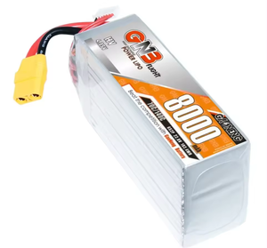 GNB 22.2V 6500/8000/10000mAh Lithium Polymer (<b>Lipo</b>) <b>Battery</b> Pack XT60 XT90 XT150 Plug Drone RC Helicopter Accessories Black - Product Image 1