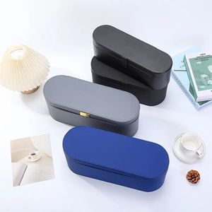 Étui de voyage en cuir personnalisé pour Dy-son <span class=keywords><strong>Airwrap</strong></span>, boîte cadeau ovale, emballage pour cadeaux de vin et de bonbons, boîte de rangement vide - Product Image 2