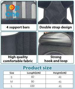 Correcteur de posture orthopédique puissant Top One Medical Therapy pour le dos, sangle ajustable et respirante pour la colonne vertébrale - Product Image 5